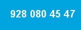 928 080 45 47 928 080 45 47